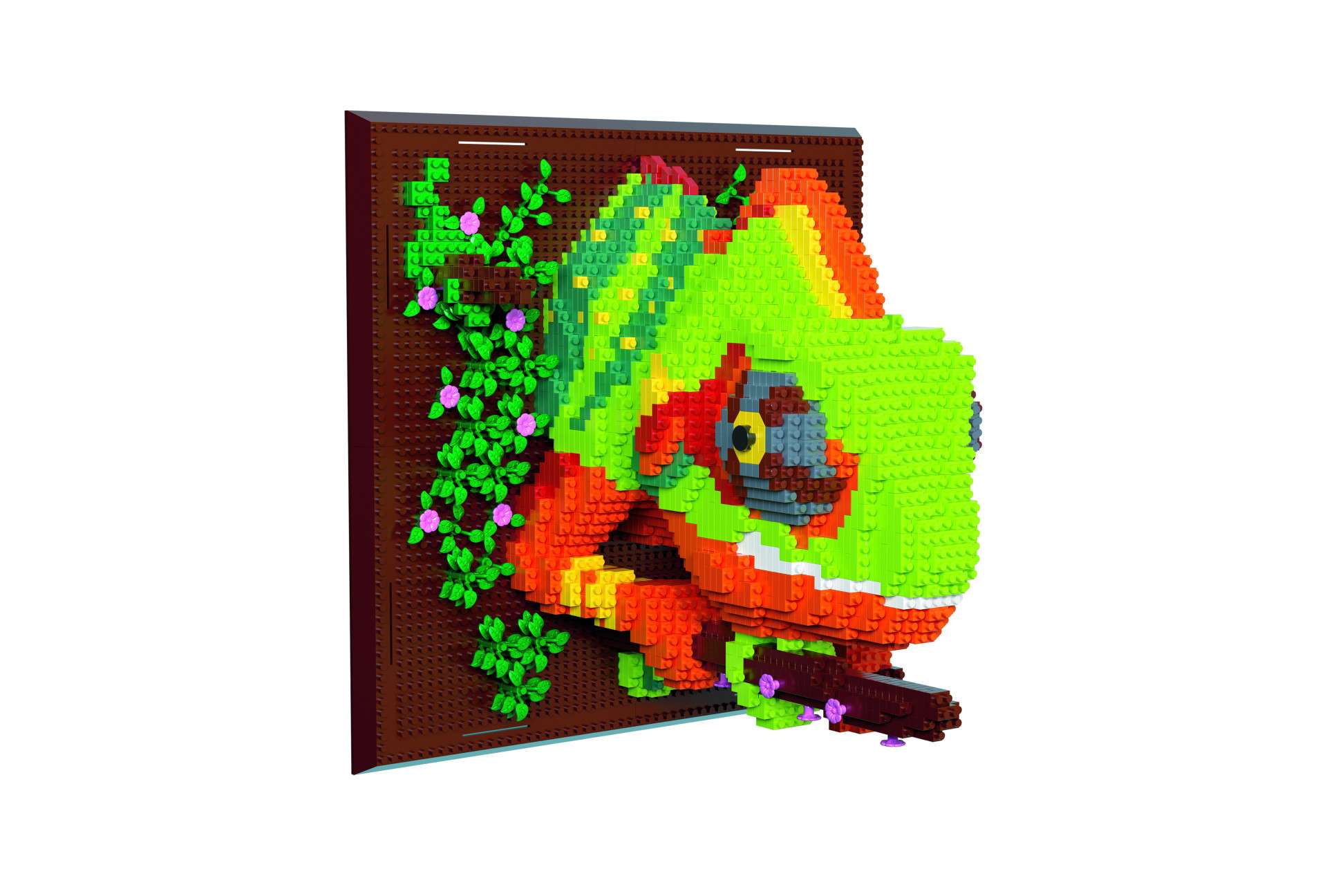 Max Kids - Bouwstenen Pakket - Kleurrijke Kameleon