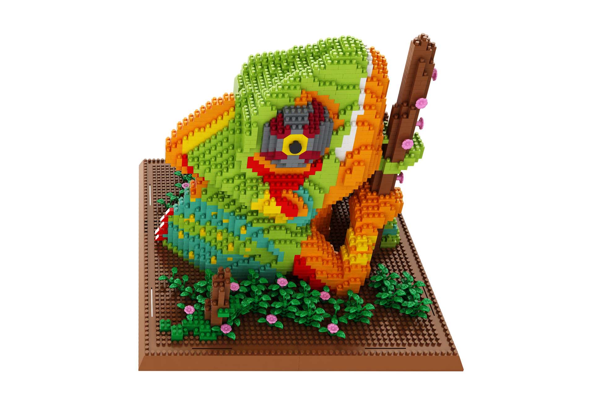 Max Kids - Bouwstenen Pakket - Kleurrijke Kameleon