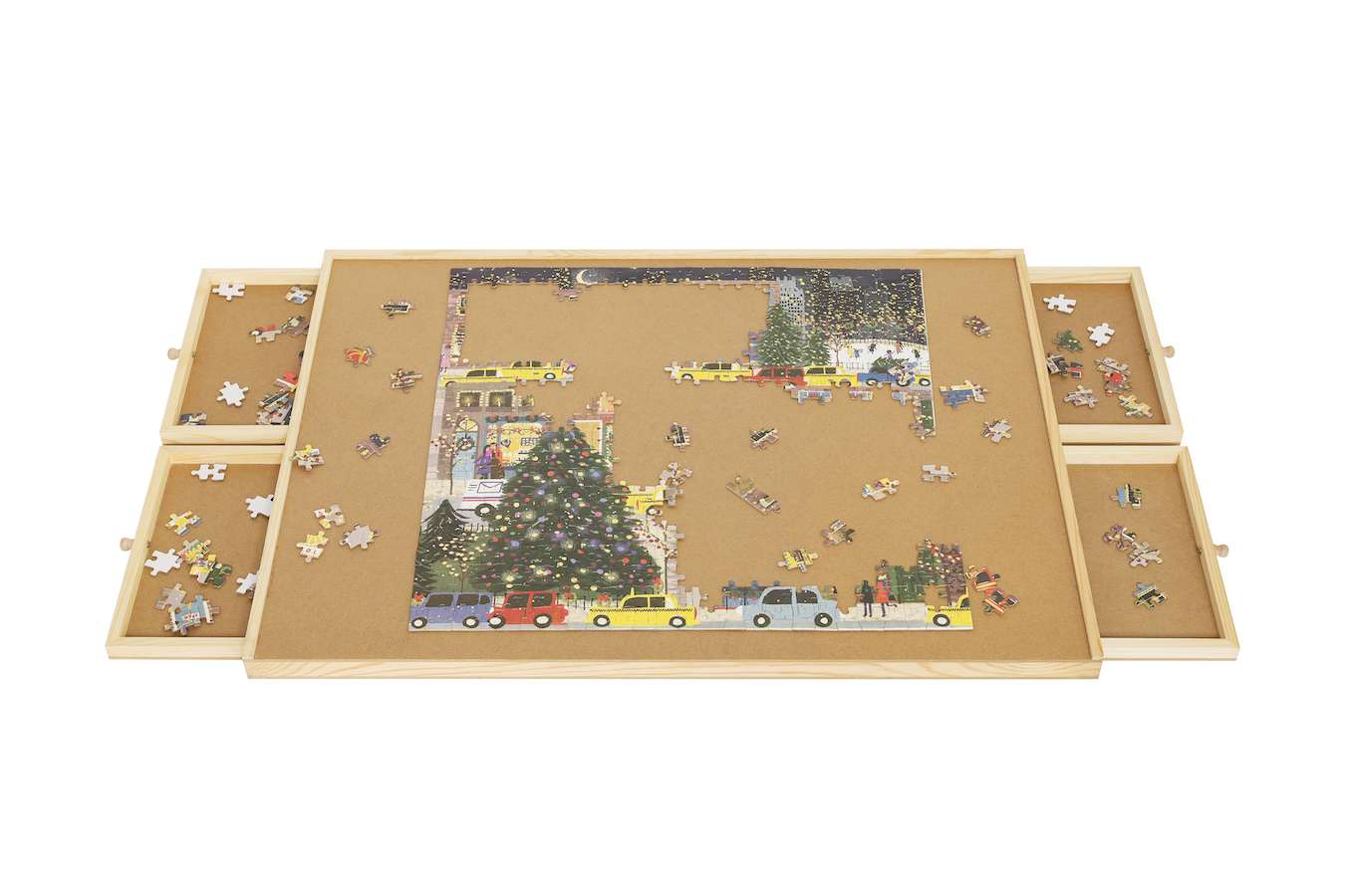 Puzzelbord met opbergsysteem - 4 lades - 1000 stukjes