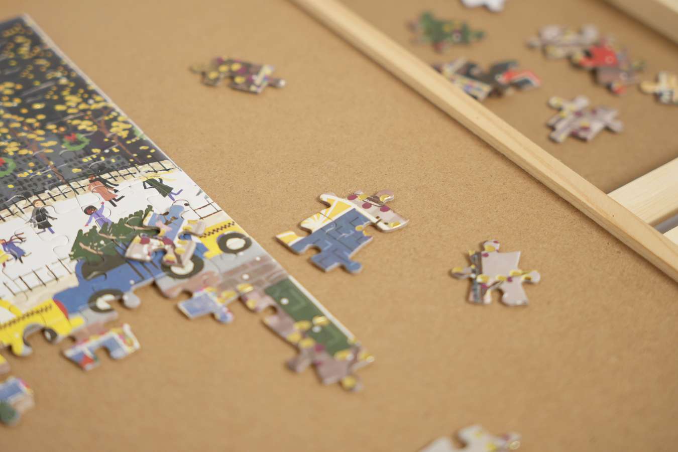 Puzzelbord met opbergsysteem - 4 lades - 1000 stukjes