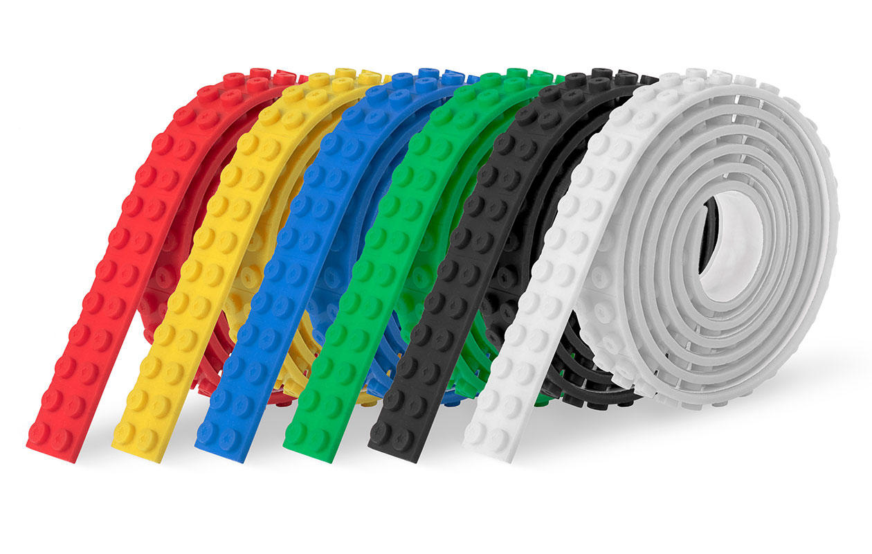 SINJI Play Stick & Brick bouwtape set (6-pack, multicolor)