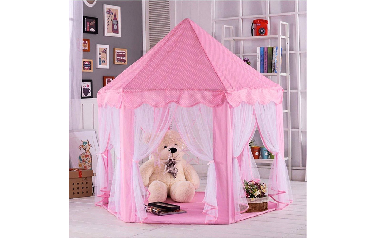 Speeltent voor Kinderen - Met Bodem - Roze