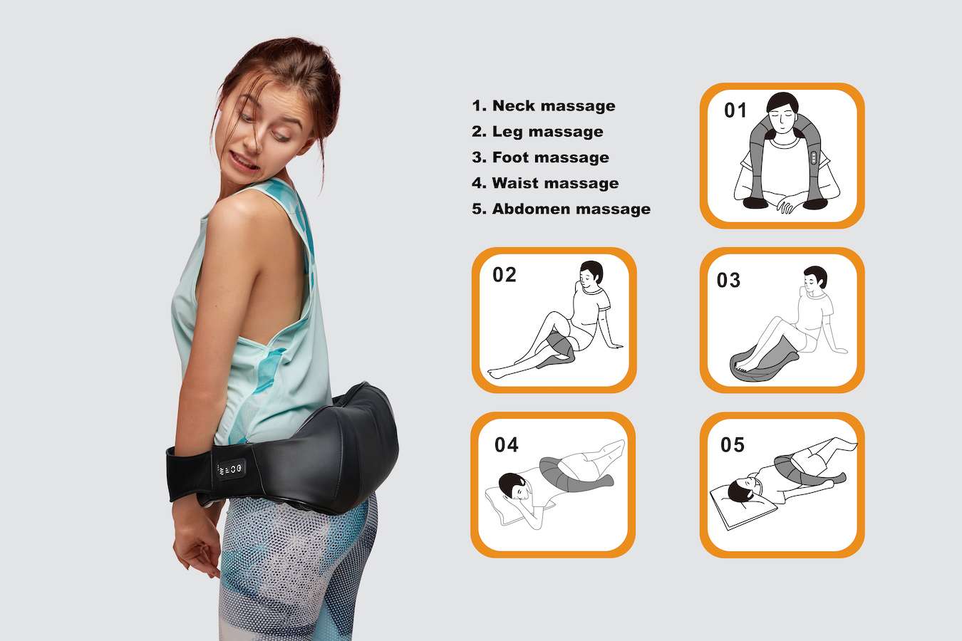 Hyundai Electronics - Multifunctionele massage apparaat