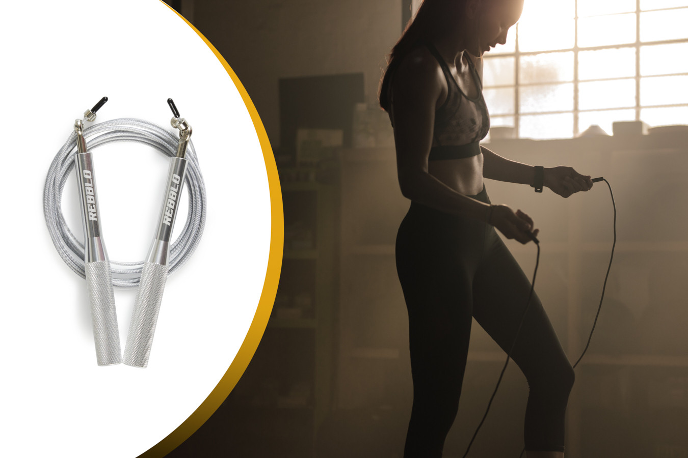 Rebblo Corde à sauter réglable