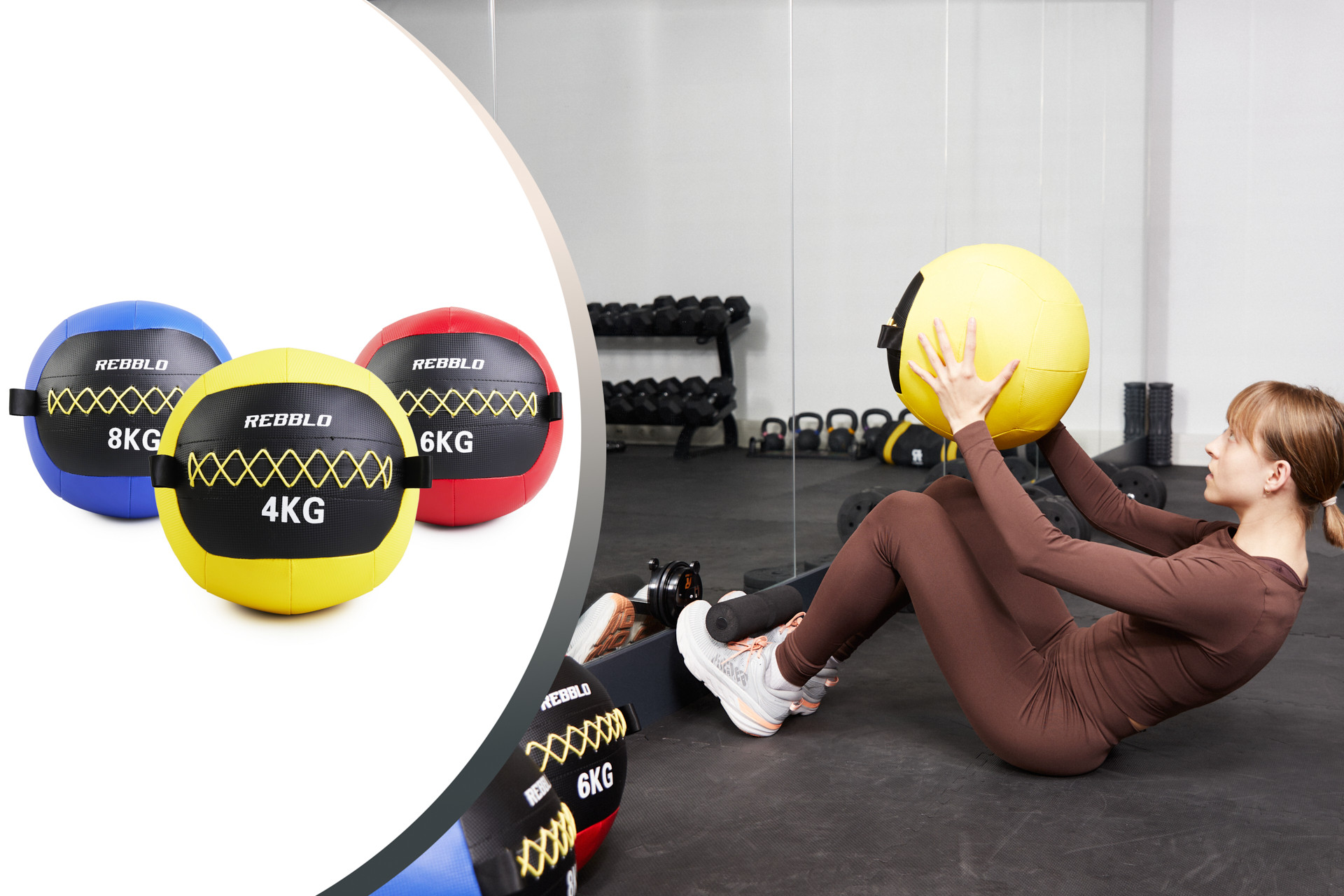 Rebblo Wall ball - 8 kg