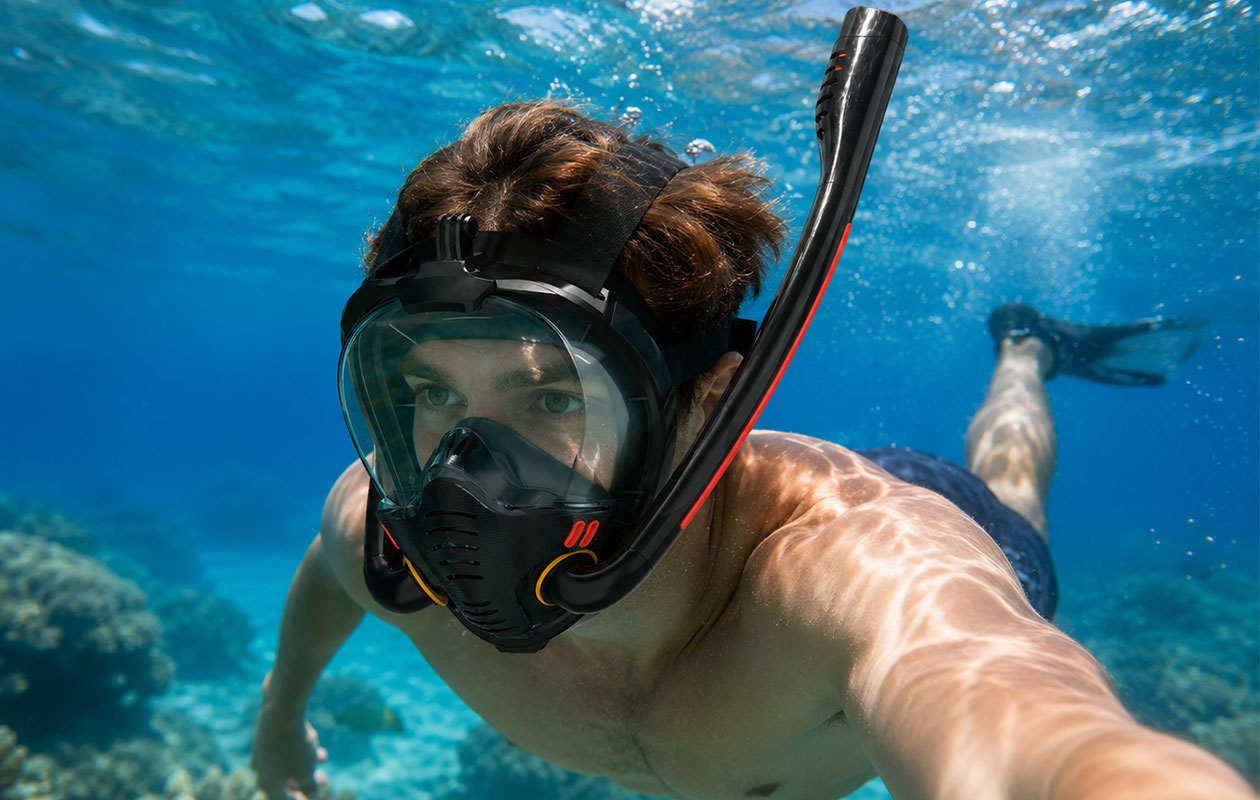Trizand Full Face Snorkelmasker