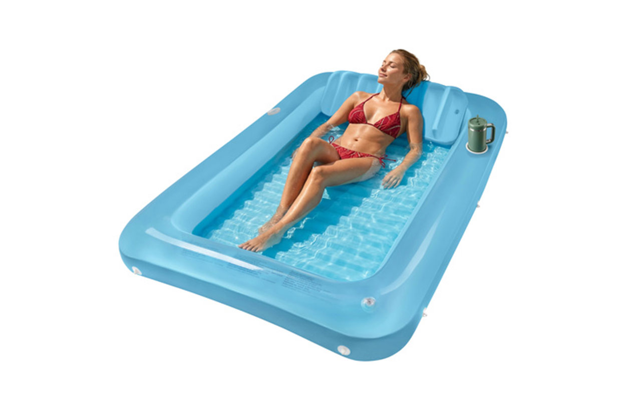 Matelas gonflable Trizand 210x140 cm