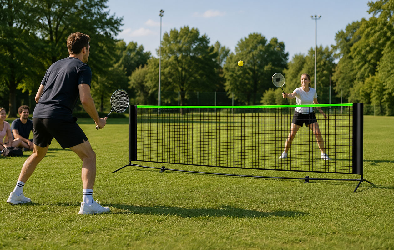 Trizand volleybal, tennis en badmintonnet