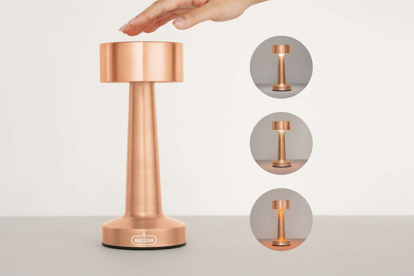 Buccan Tafellamp Rosé Goud