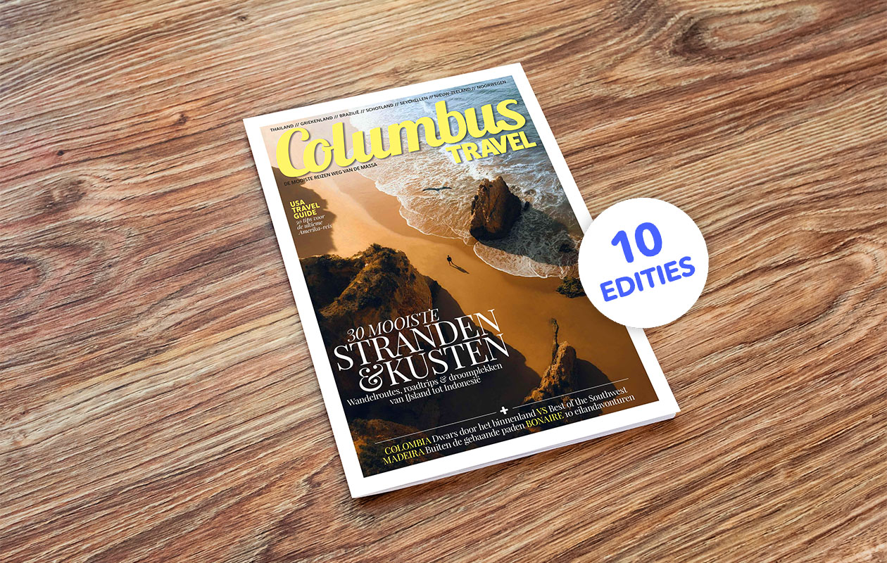 Jaarabonnement op Columbus Travel (10 edities)