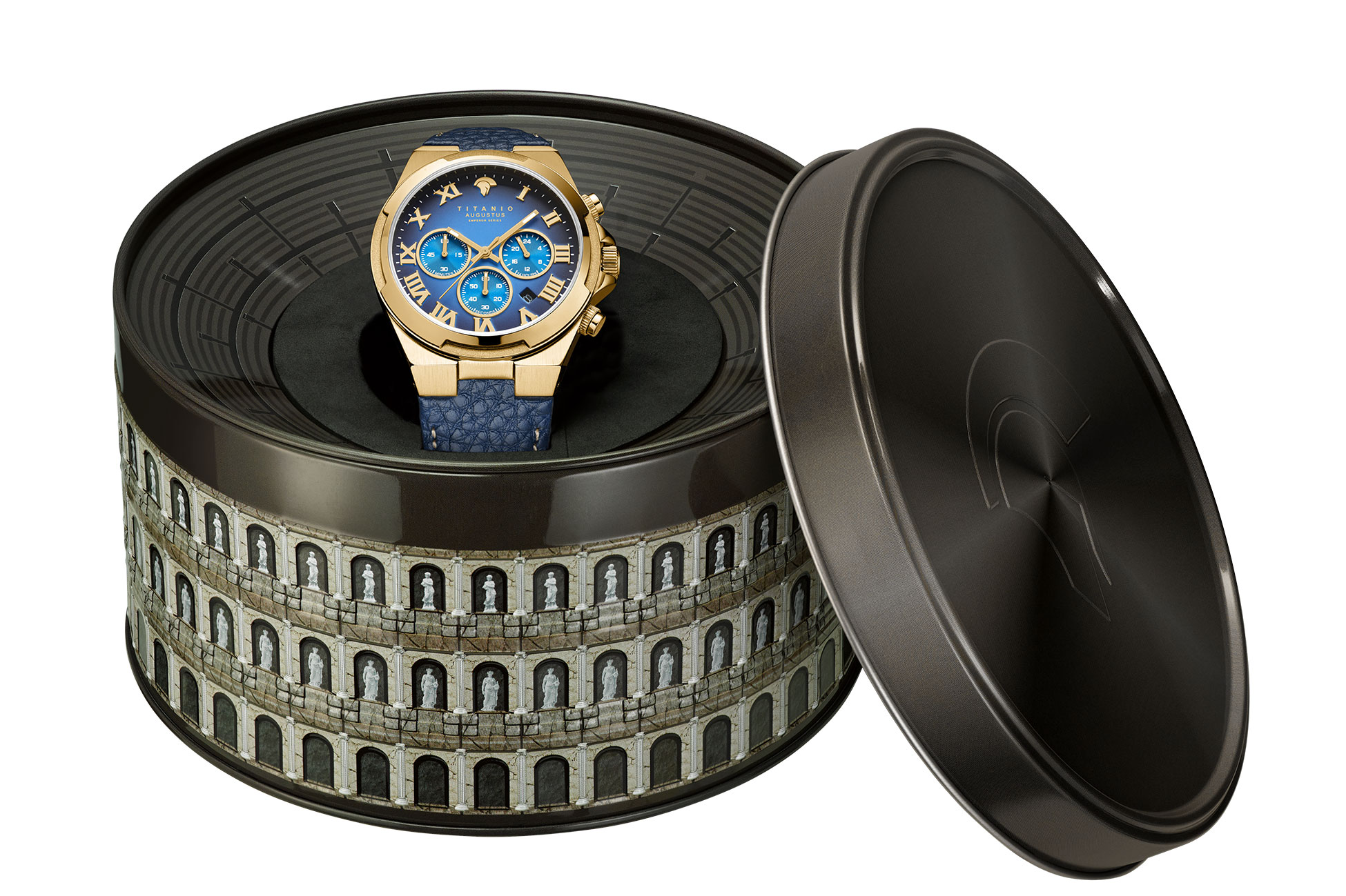 Titanio Augustus Herenhorloge (24G.BL.06)