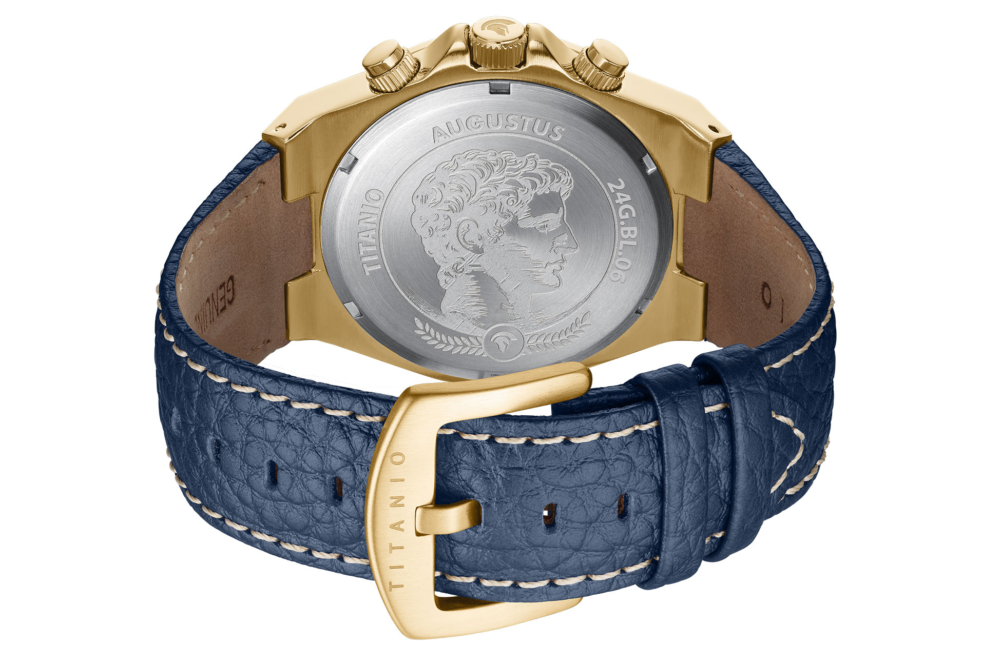 Titanio Augustus Herenhorloge (24G.BL.06)