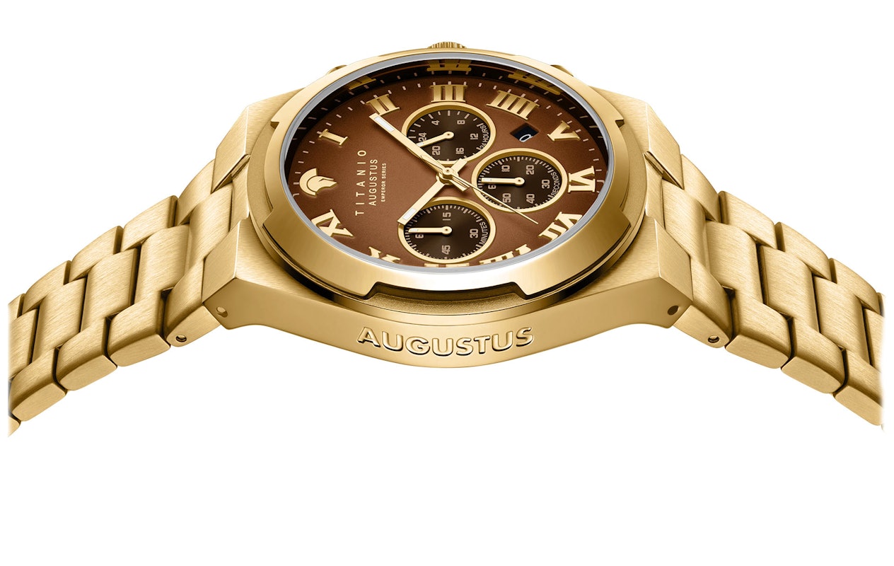 Olympic Sam OL66HDL012 herenhorloge - Double - Leer - Zwart - 42 mm | Mostert Juweliers Olympic Sam OL66HDL012 herenhorloge - Double - Leer - Zwart - 42 mm | Mostert Juweliers