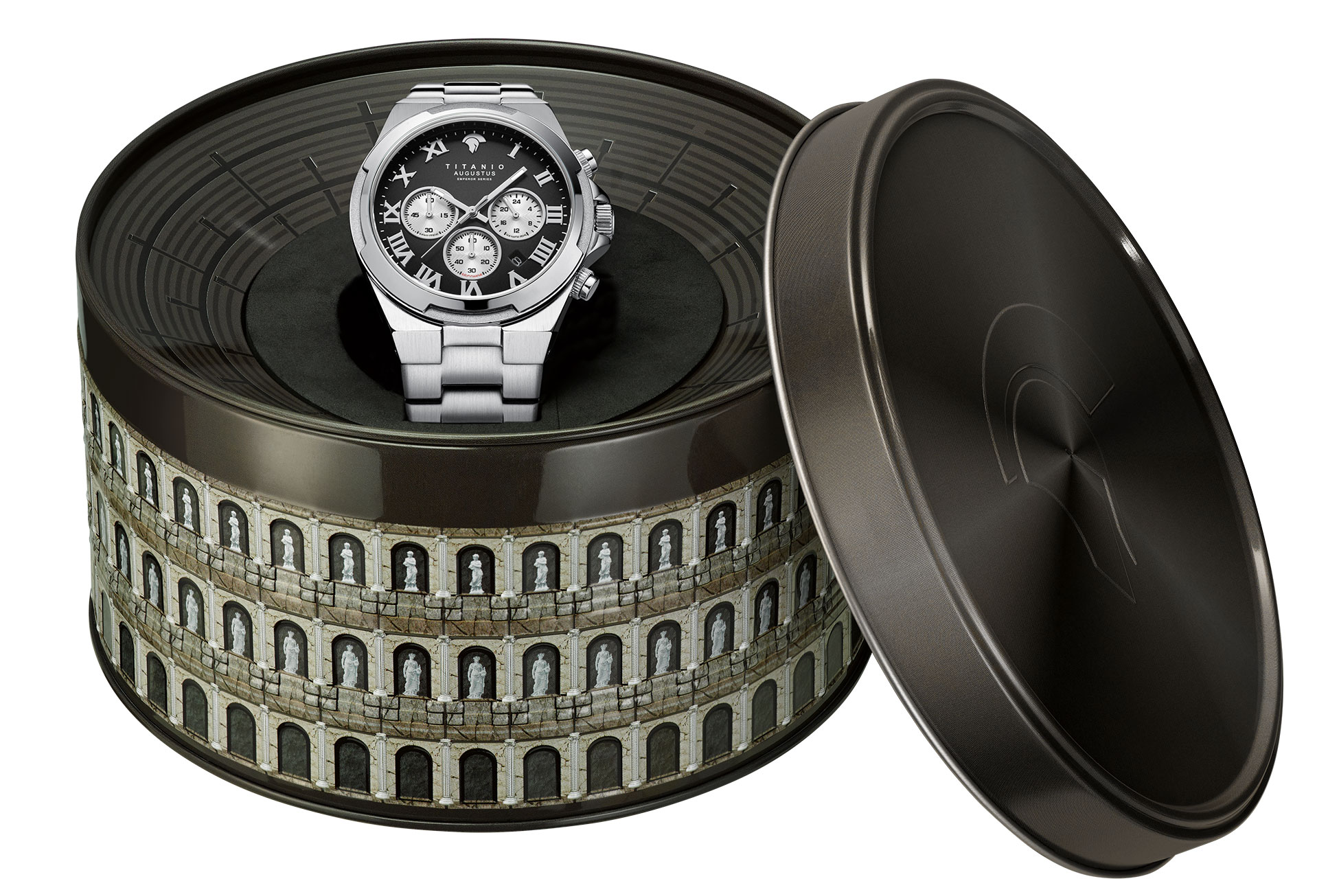 Titanio Augustus Herenhorloge (24S.BK.01)