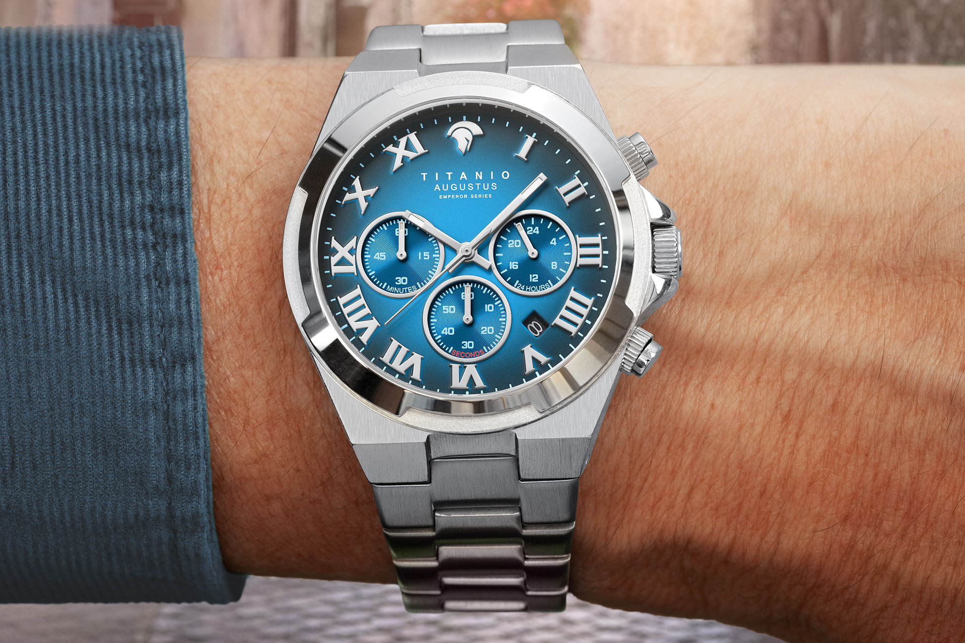 Titanio Augustus Herenhorloge (24S.BL.02)