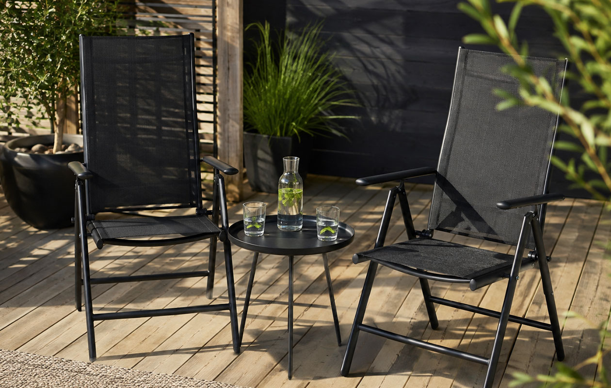 909 Outdoor Aluminium Tuinstoel - Set van 2