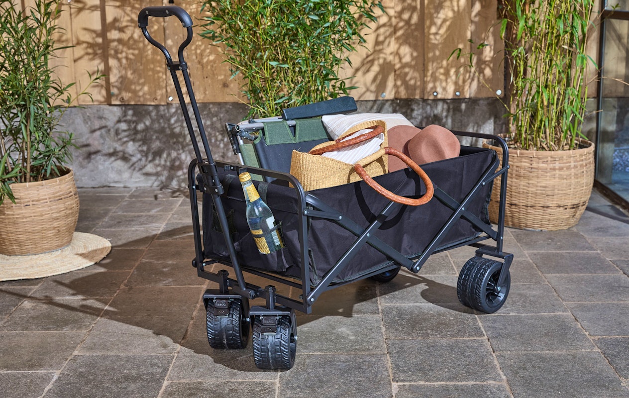 909 Outdoor Bolderkar Premium - Zwart