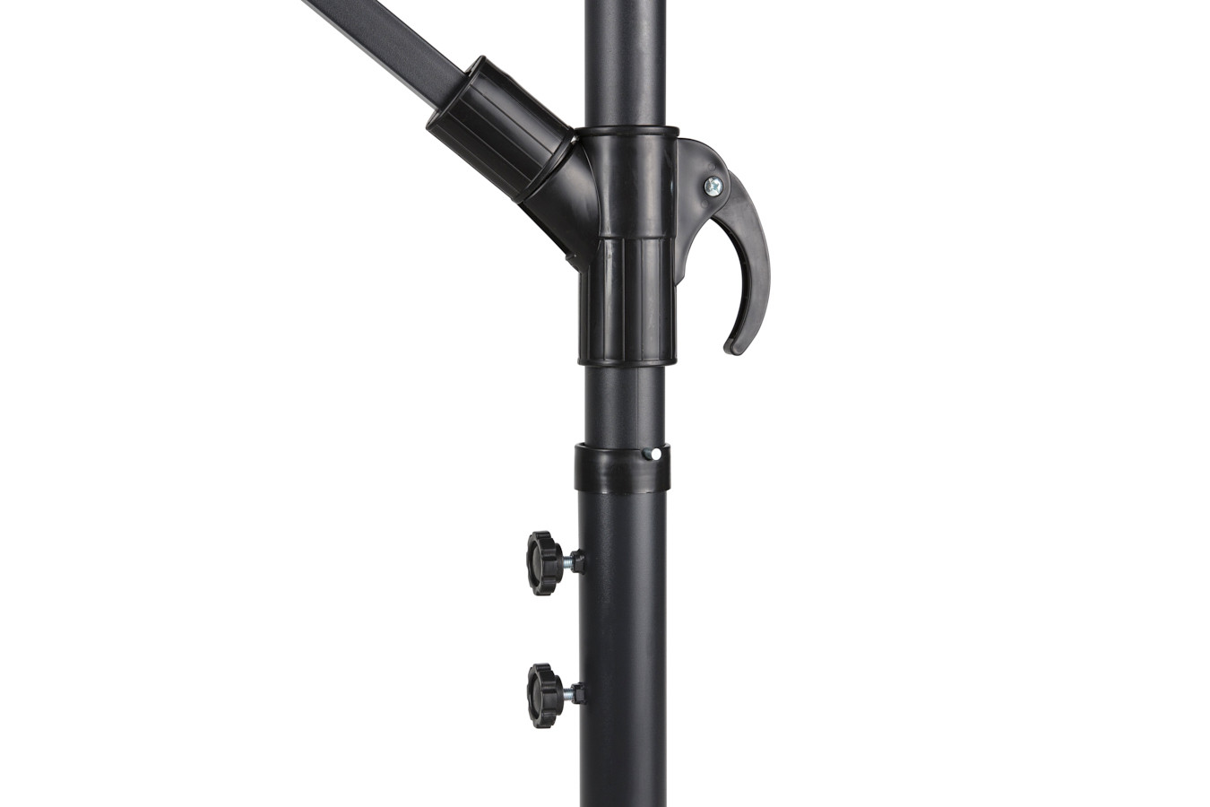 909 Outdoor hangende parasol met hoes - Donkergroen