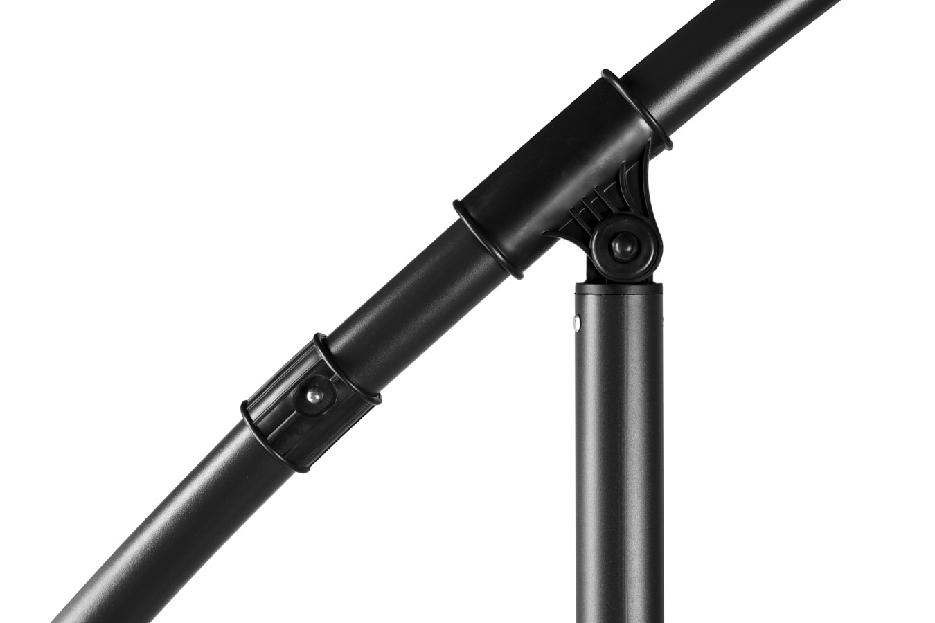 909 Outdoor hangende parasol met hoes - Donkergroen