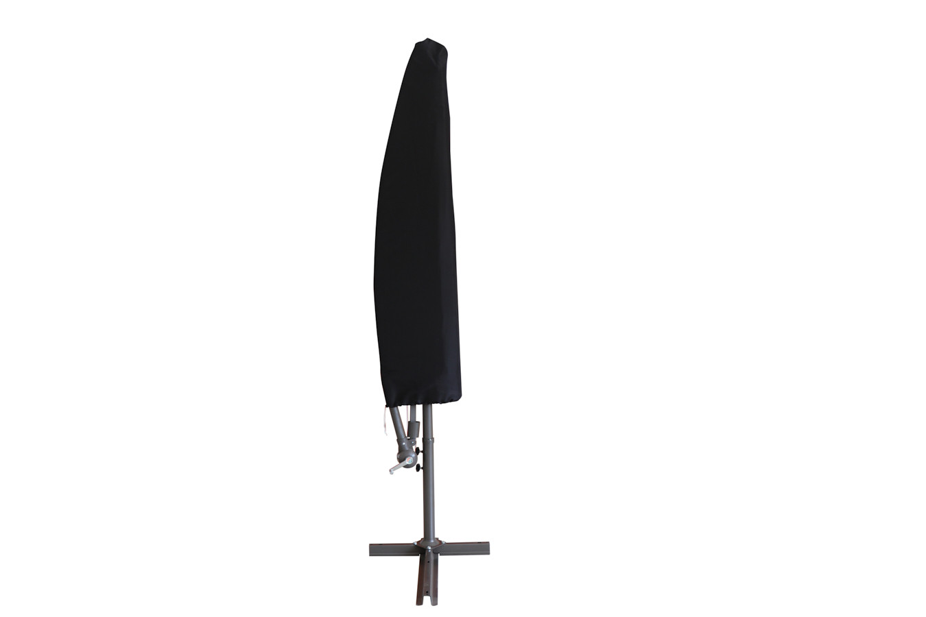 909 Outdoor hangende parasol met hoes - Donkergroen