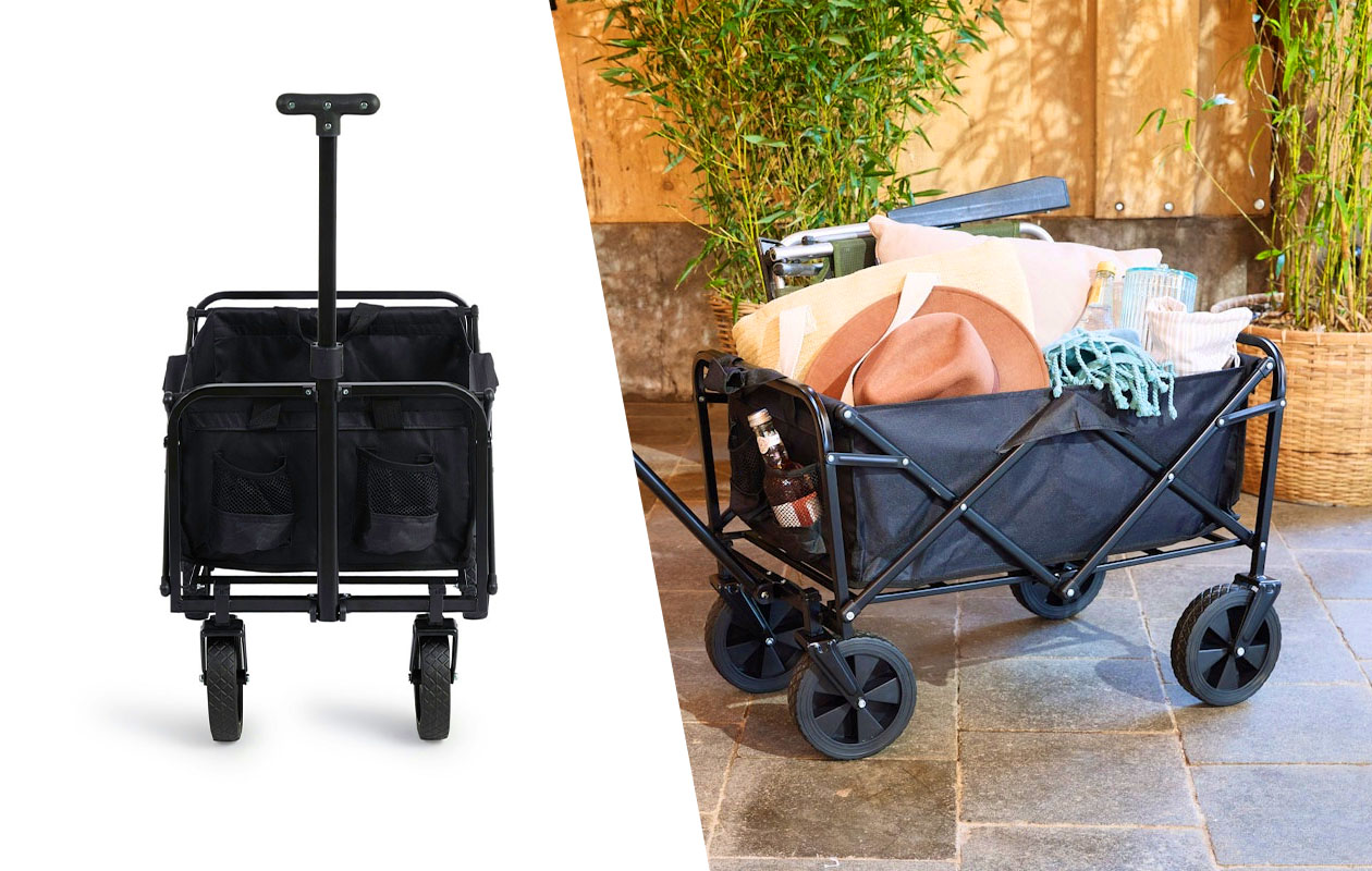 Outdoor opvouwbare bolderkar