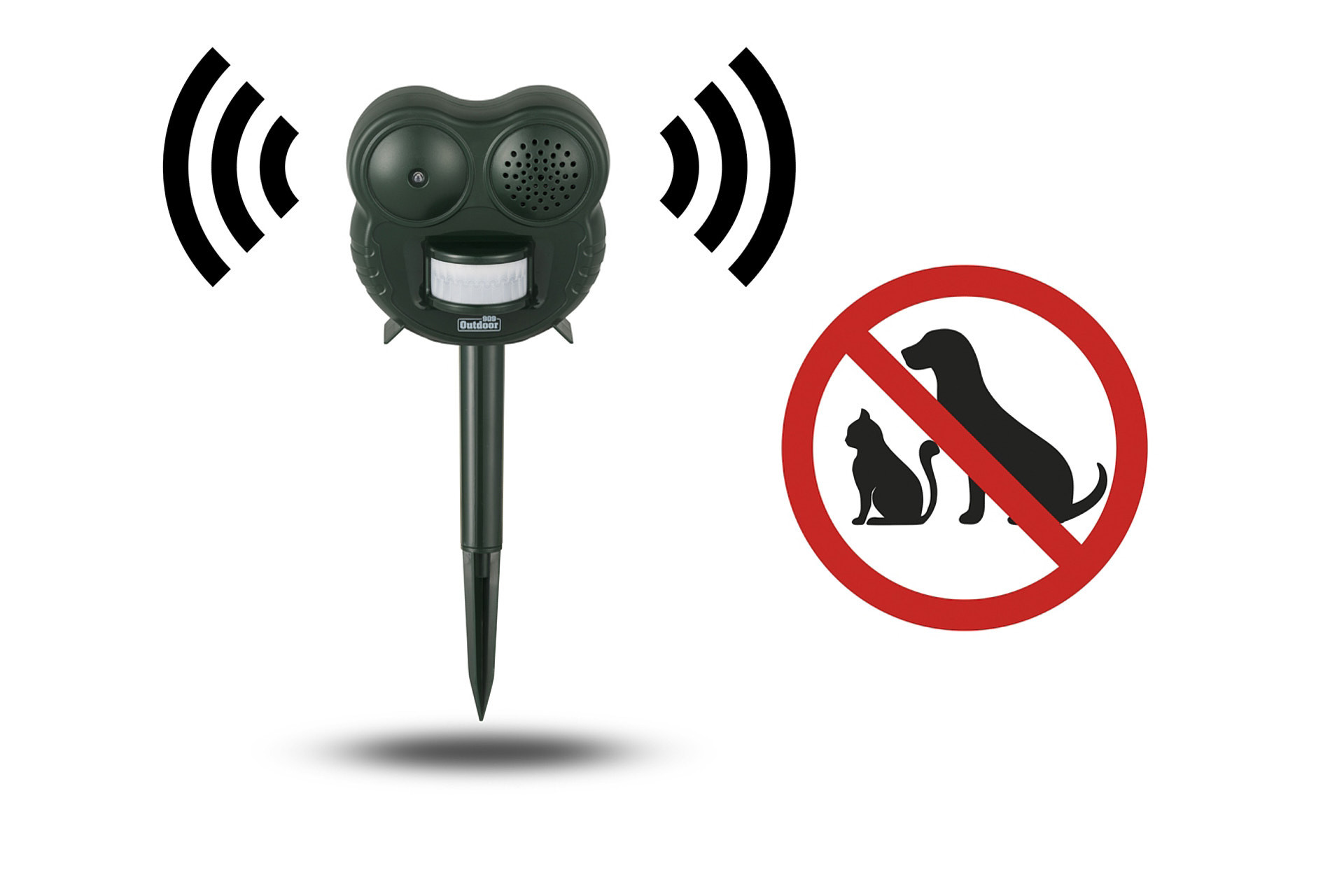 909 Outdoor Verjager batterij