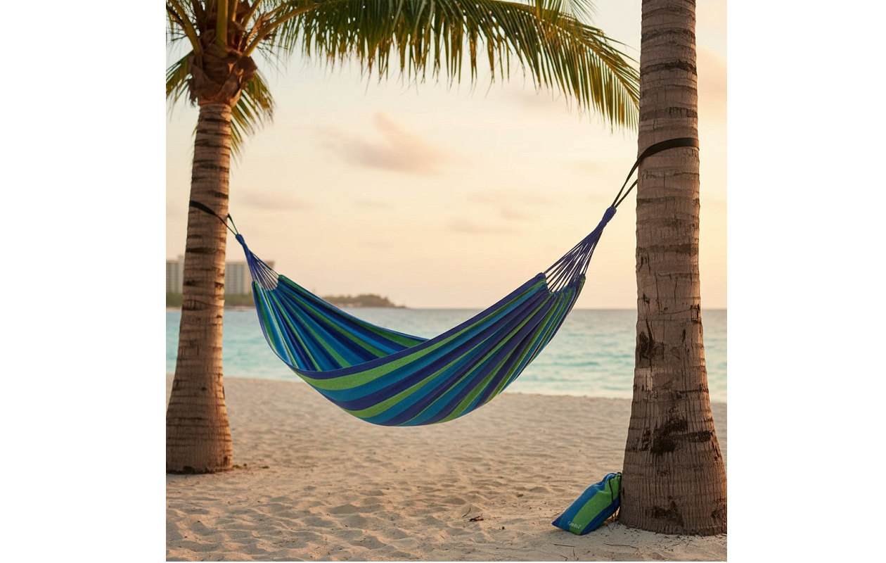 Bobbel Home - Hamac de luxe - Pour le jardin / le camping - jusqu'à 150 kg - 240 cm