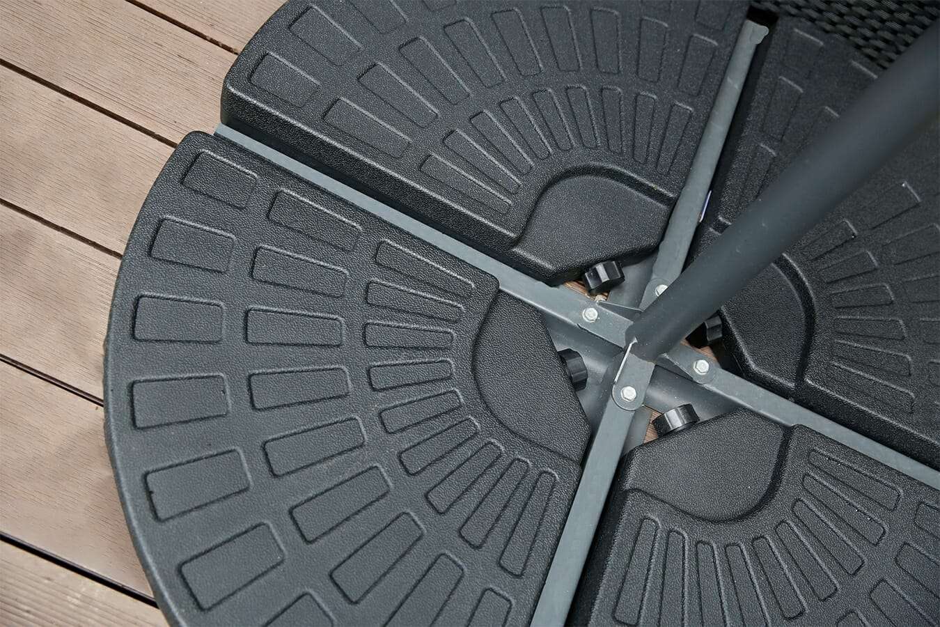 Feel Furniture - Vulbare parasol tegel - 4 stuks