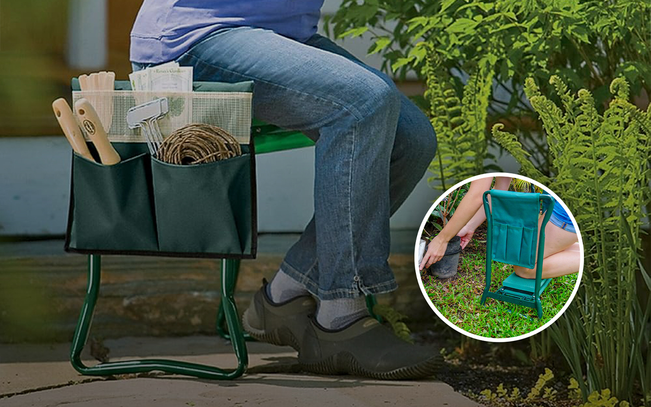 FlinQ Opvouwbaar Kniebankje/Beschermer