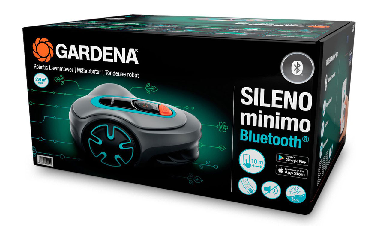 Robot tondeuse Gardena SILENO minimo 250