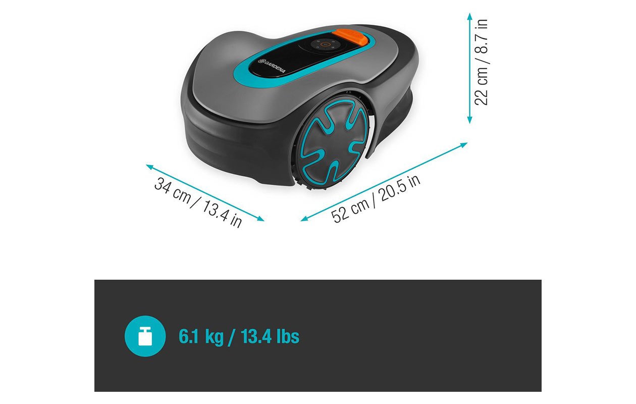 Robot tondeuse Gardena SILENO minimo 250