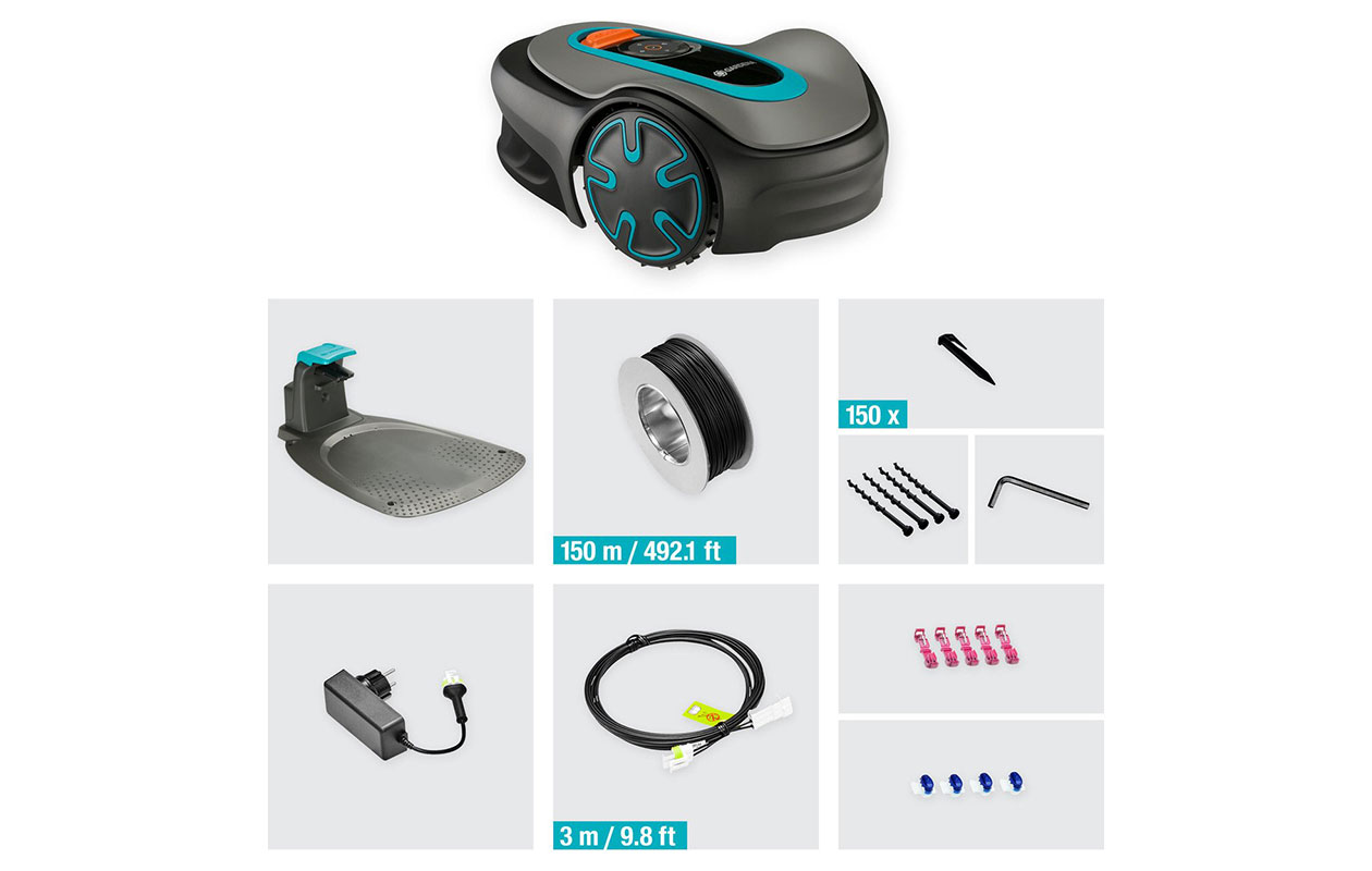 Robot tondeuse Gardena SILENO minimo 250