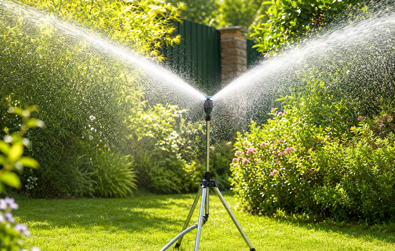 HydraSprink 360° Tuinsproeier | Gelijkmatige Bewatering voor Tuin & Gazon
