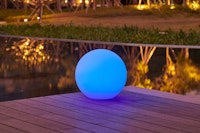 LED lichtbol met RGB | Bepaal zelf je prijs | VakantieVeilingen