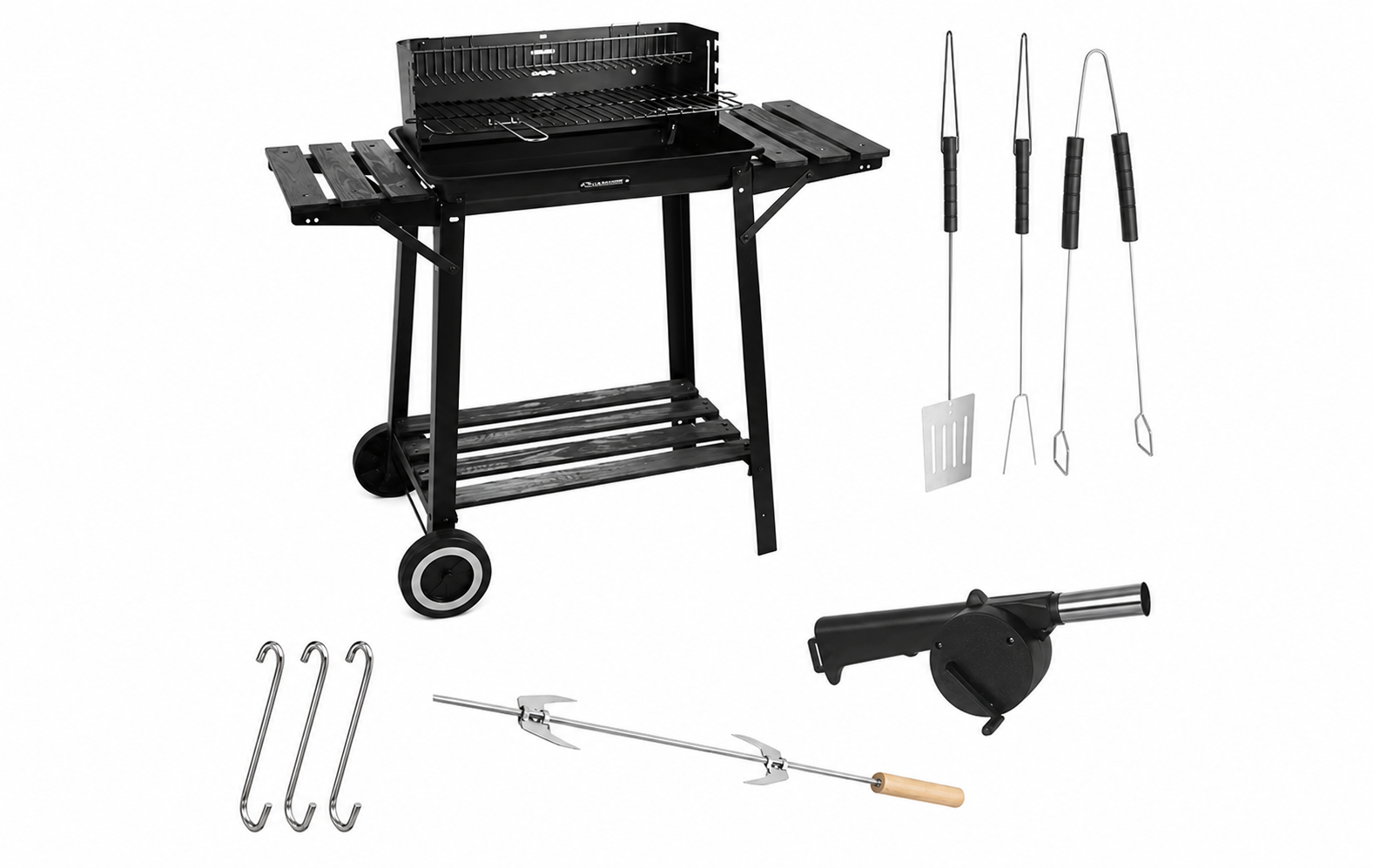 Kaminer Tuinbarbecue met Spit