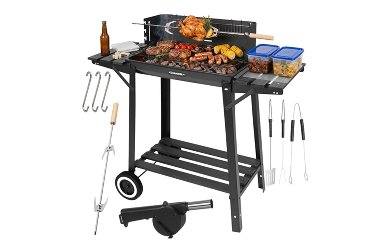 Kaminer Tuinbarbecue met Spit