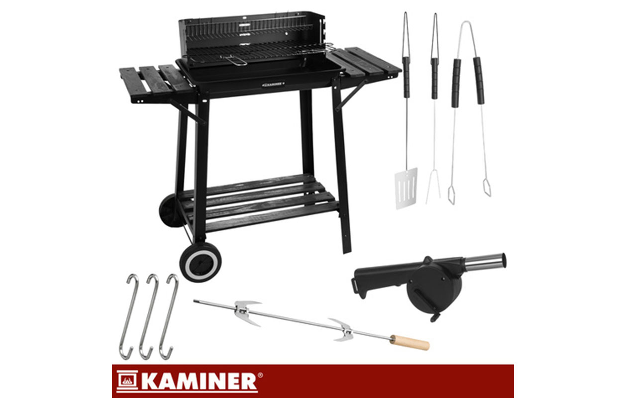 Kaminer Tuinbarbecue met Spit