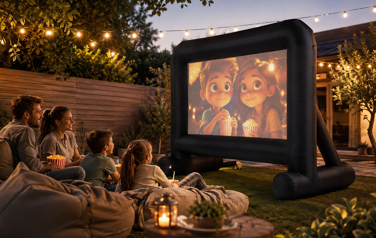 Mascot Online Opblaasbaar scherm