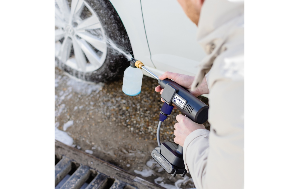 Nexxt - Snoerloze hogedrukreiniger (10 bar) Inclusief spuitmond