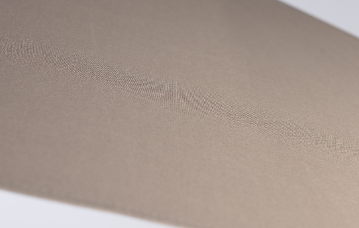 Nexxt - Parasol déporté Taupe avec housse de rangement incluse