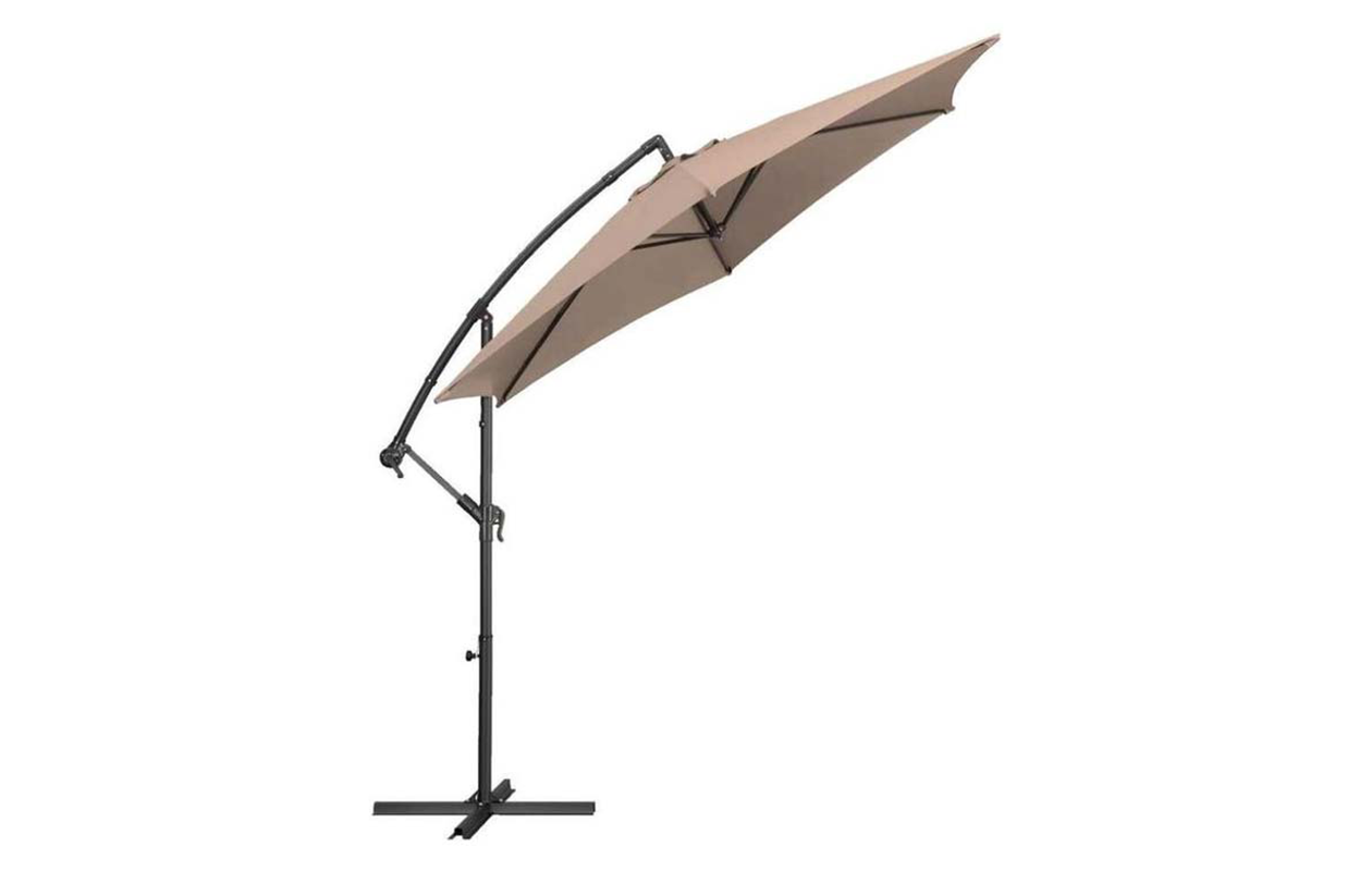 QLT Parasol flottant taupe