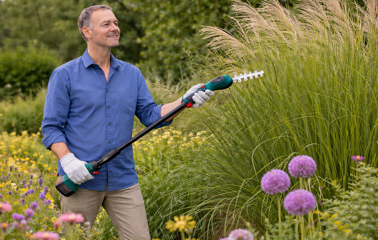 2-in-1 Westfalia elektrische gras- en heggenschaar