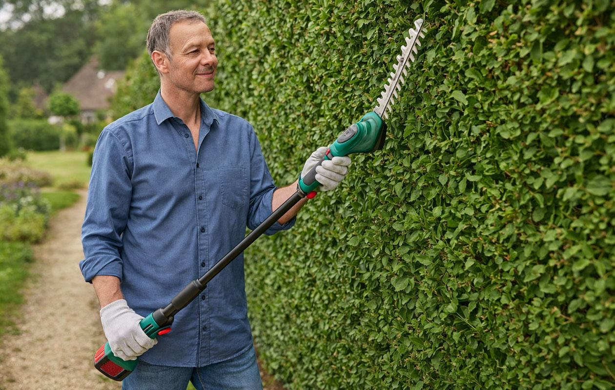 2-in-1 Westfalia elektrische gras- en heggenschaar