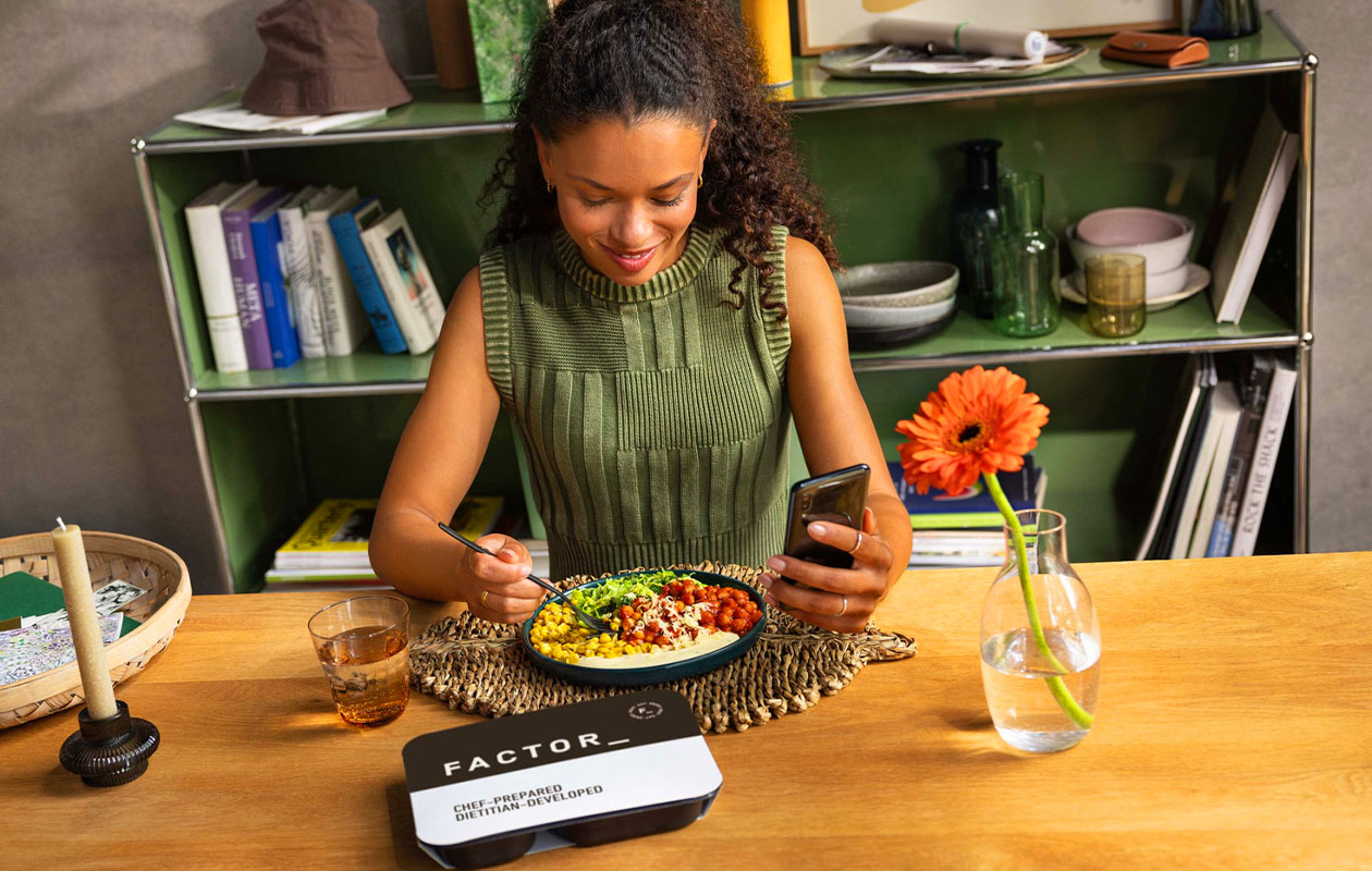 Maak kennis met de maaltijden van Factor