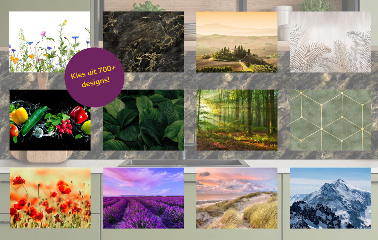 Ontvang €100 korting op een keukenachterwand