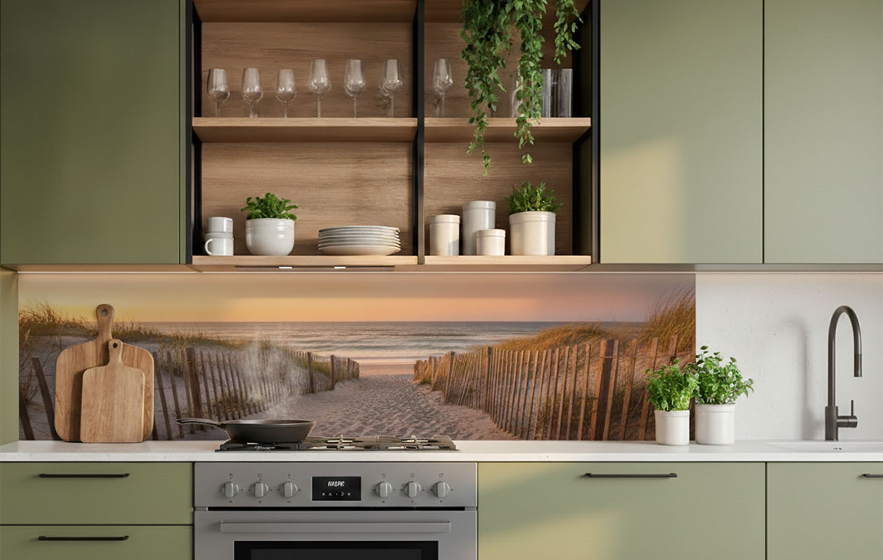 Ontvang €100 korting op een keukenachterwand