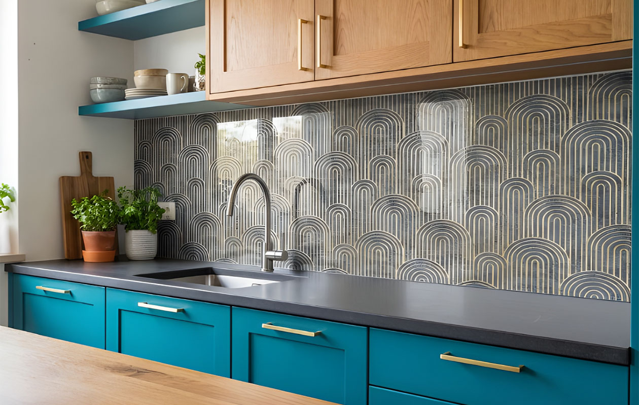 Ontvang €100 korting op een keukenachterwand