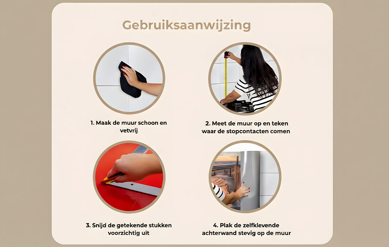 Ontvang €100 korting op een keukenachterwand