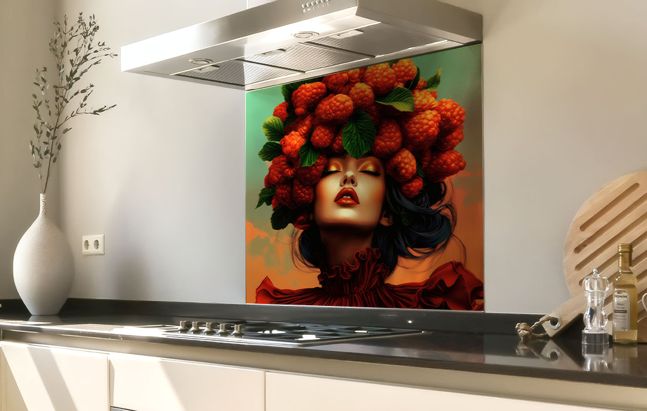 Ontvang €70 korting op een stijlvol spatscherm voor in de keuken