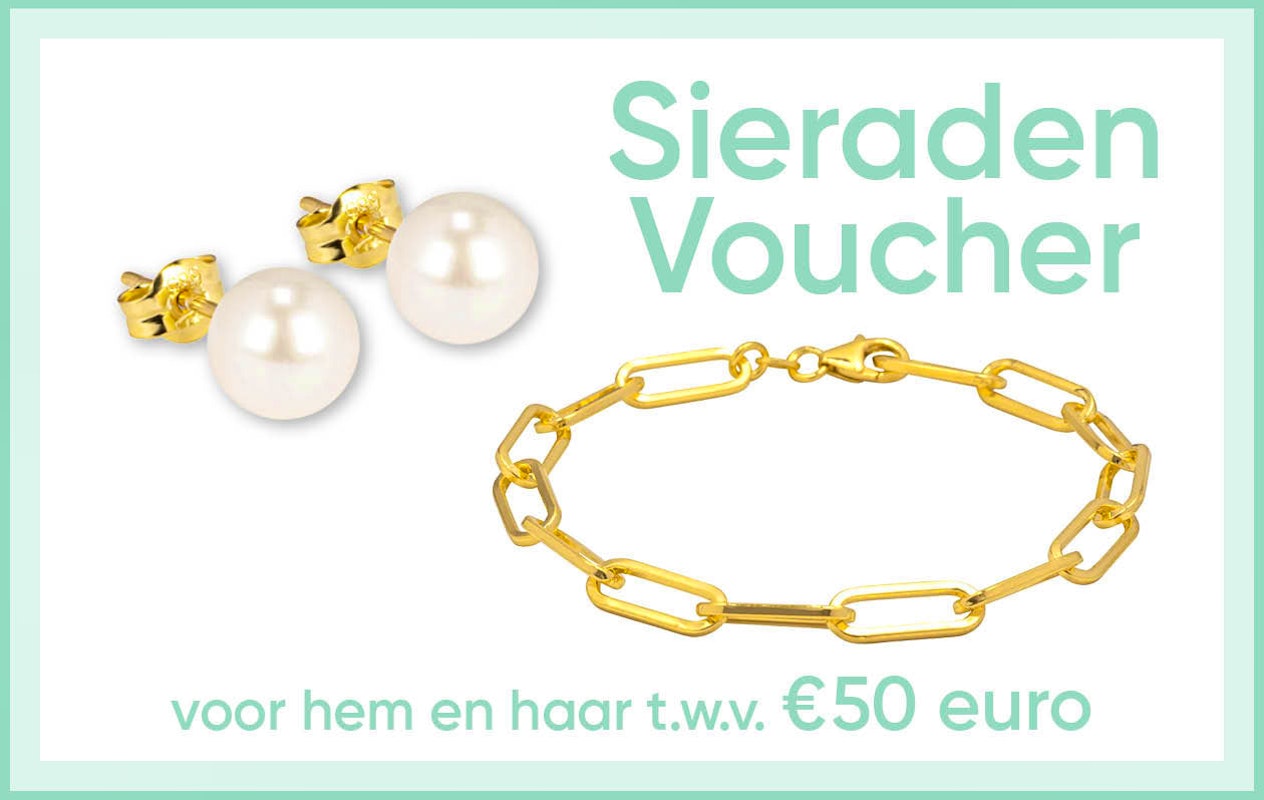 Waardebon t.w.v. €50 voor sieraden bij Di Lusso